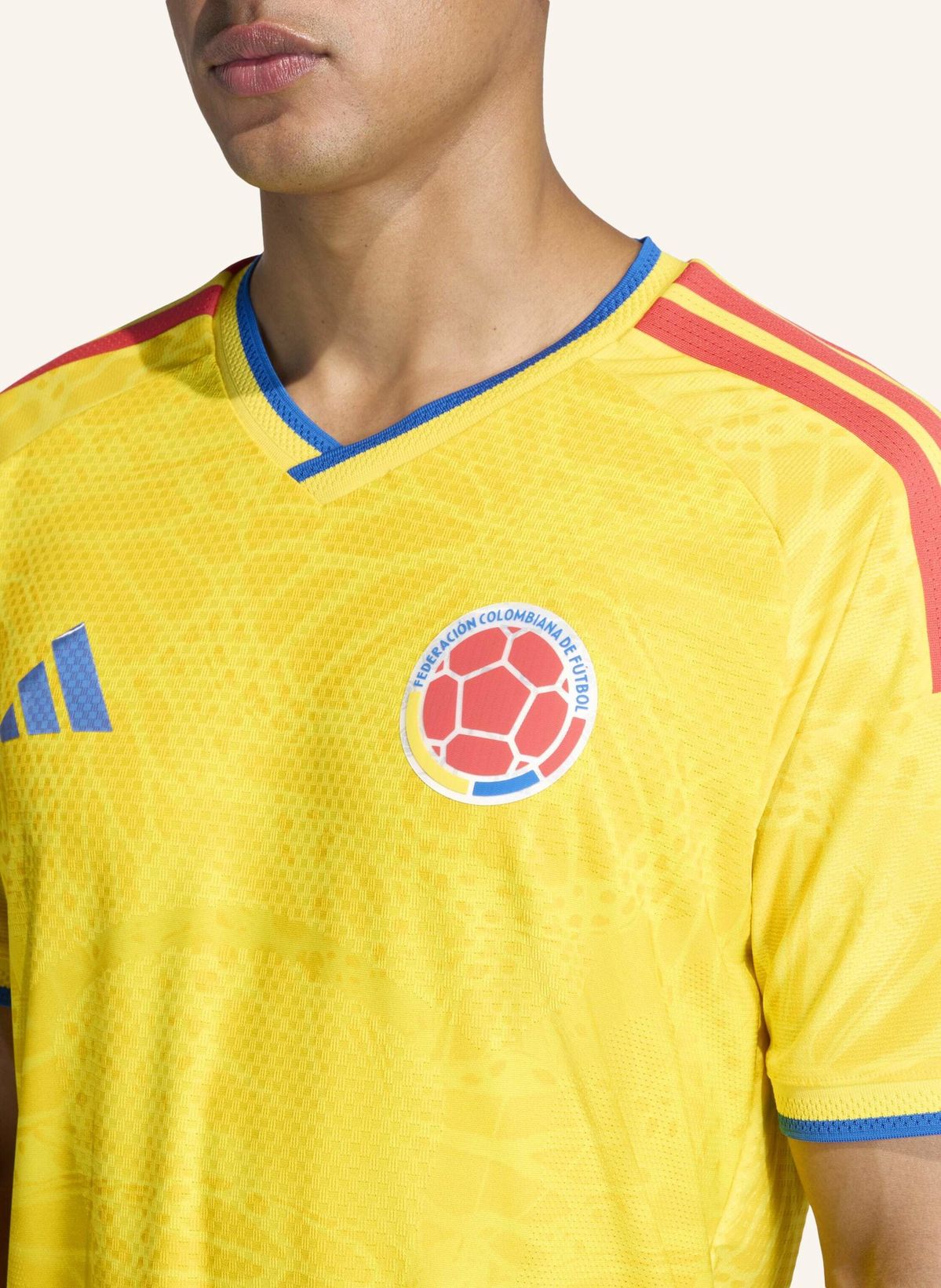 Camiseta local selección Colombia 26 version jugador
